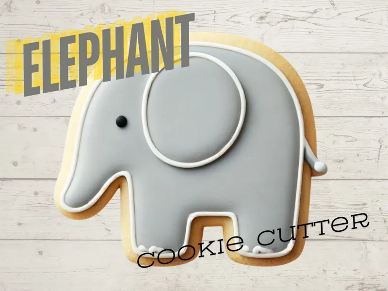Elephant Cookie Cutter