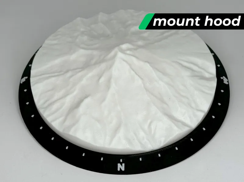 Mount Hood - TinyTopo 3D