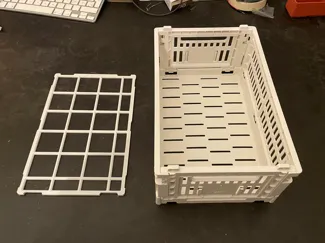 HAY Colour Crate Small Gridfinity Insert
