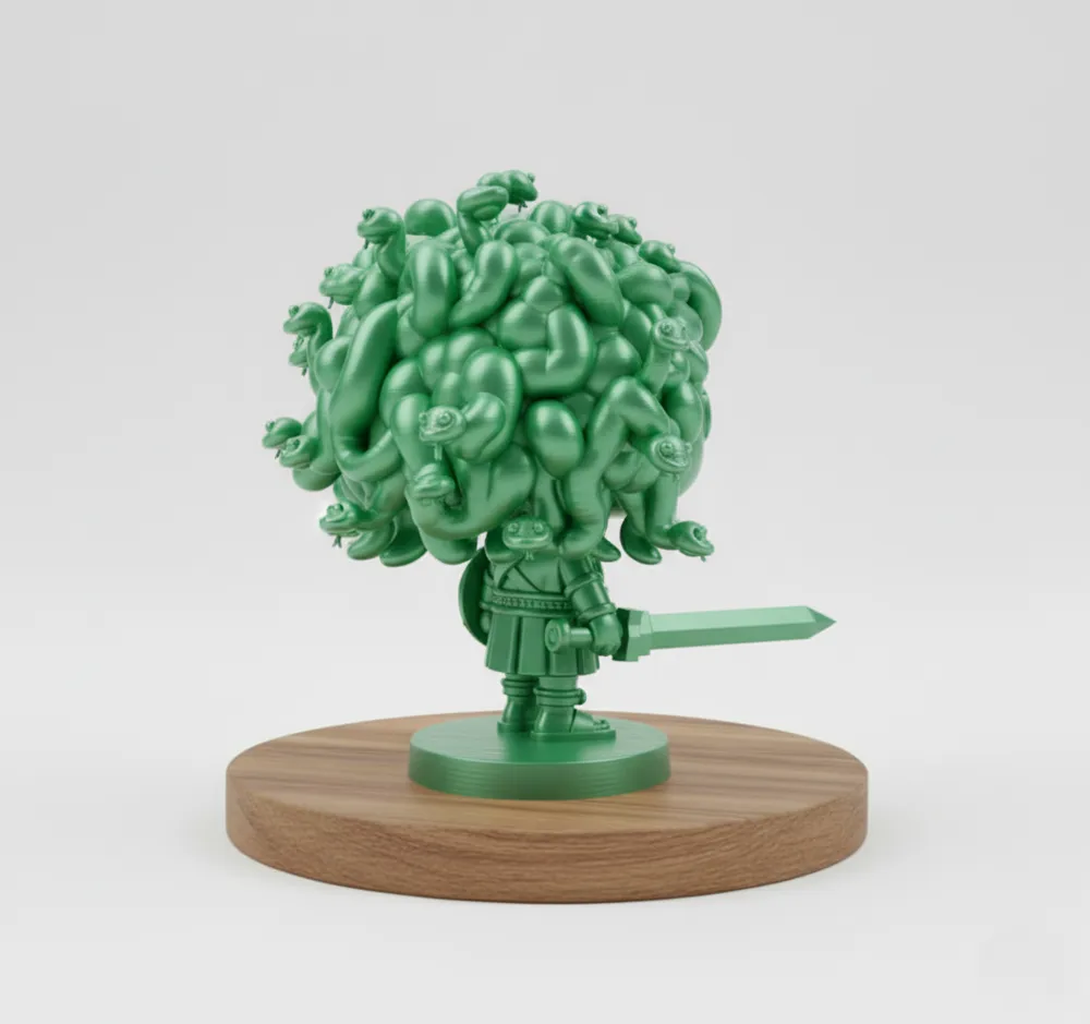 Queen of Serpents - Medusa by Layers Lord MakerWorld: Download Free 3D ...