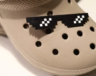 Deal with it! Croc charms
