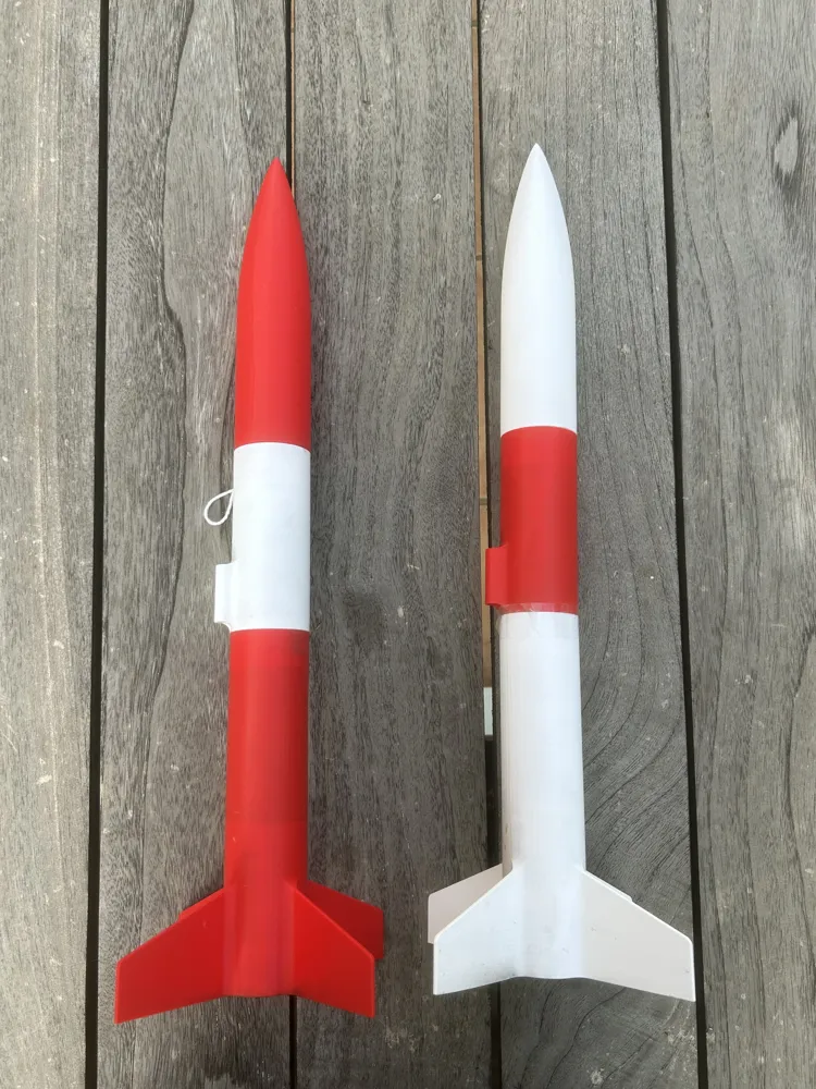 To Design Simple Rockets Very Simple Rocket (functional) - Free 3D Print Model - MakerWorld