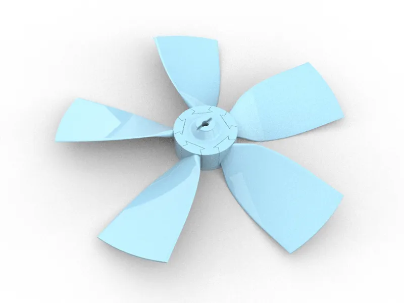Room Fan Rotor Blade 14 inch