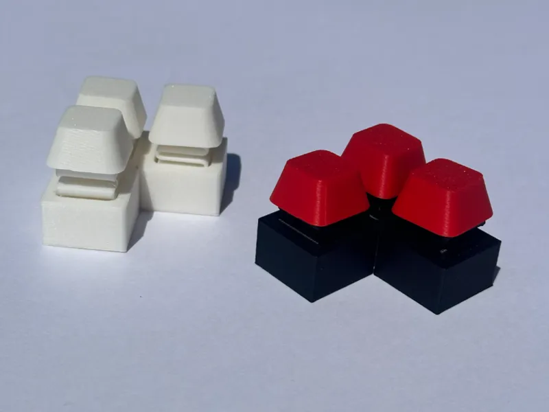 Three Button Keyboard Clicker No Click/Sound