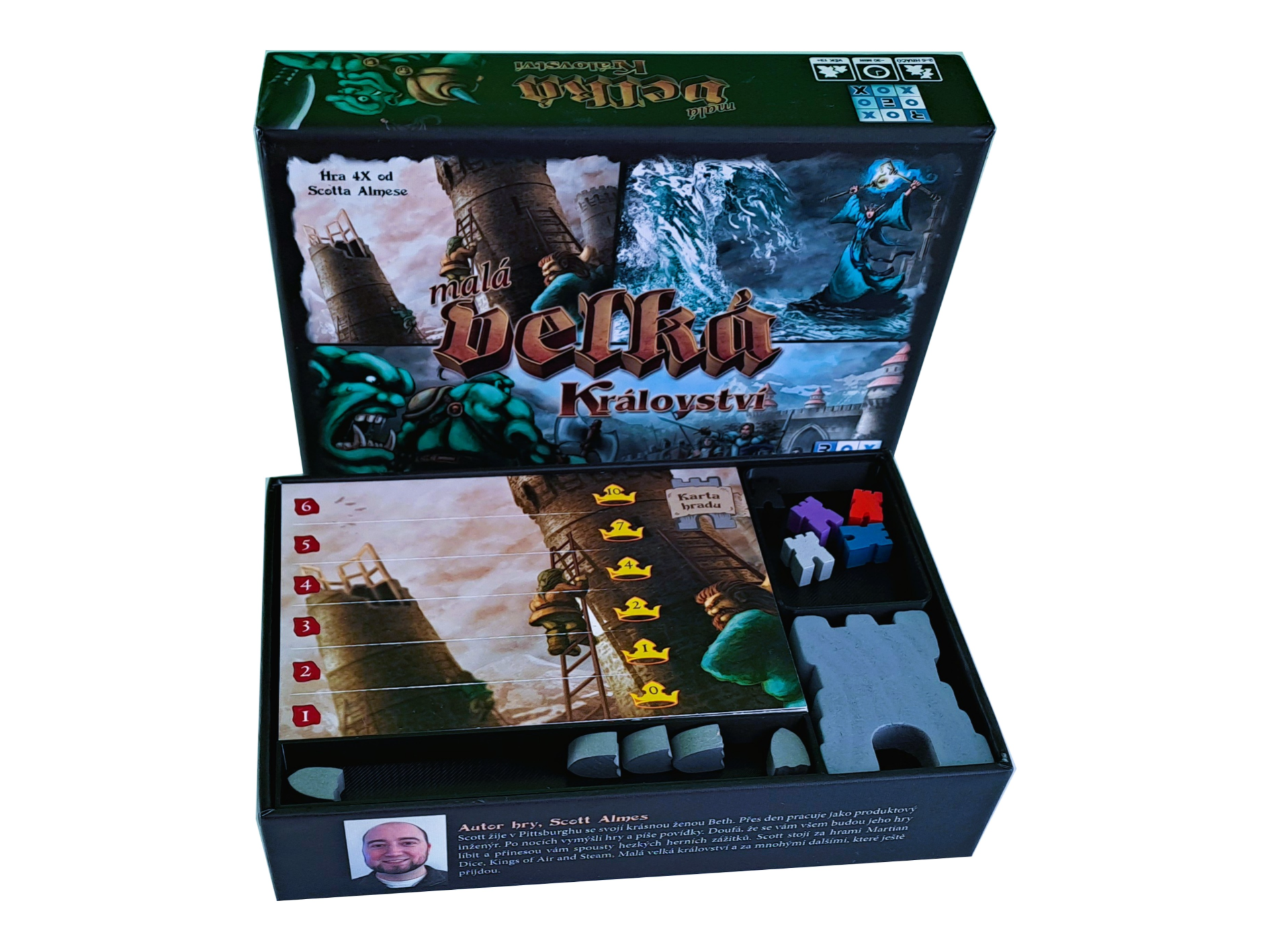 Tiny Epic Kingdoms board game insert