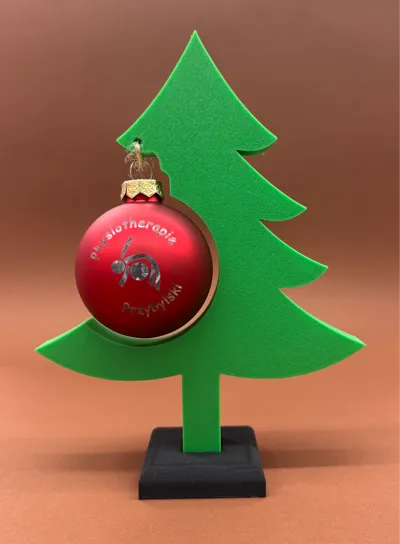 Christmas tree for 6cm ball
