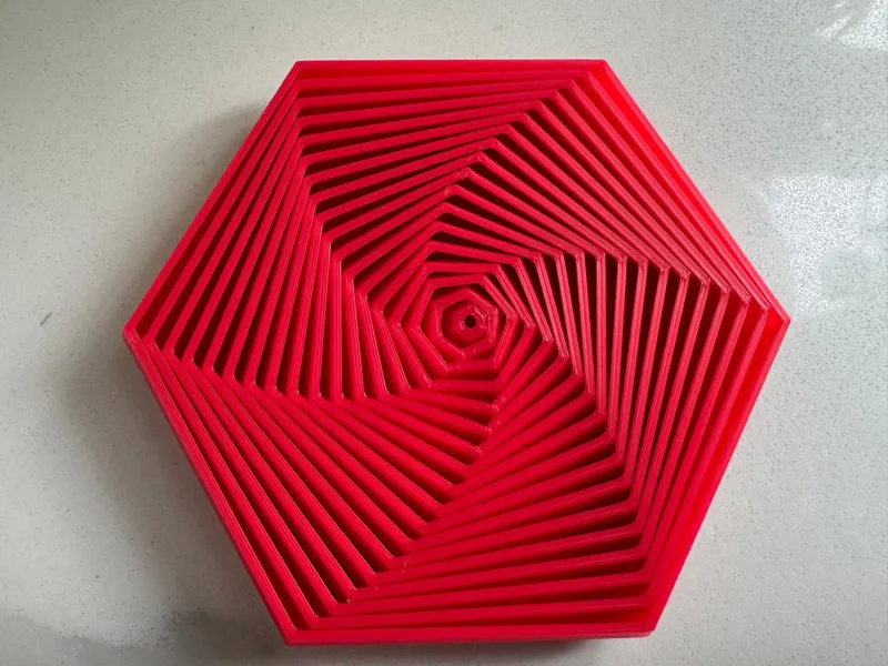 Hex Fidget (18 rings)