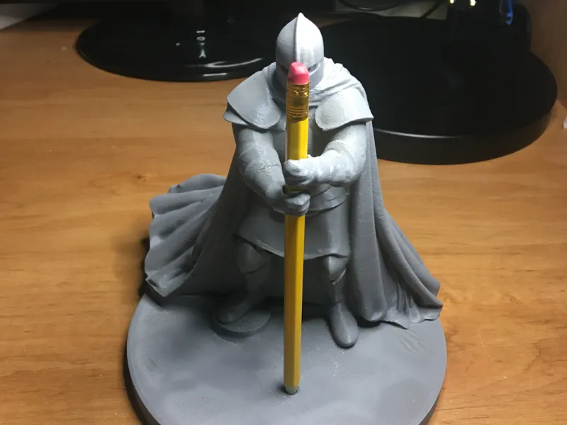 Knight Pen Holder