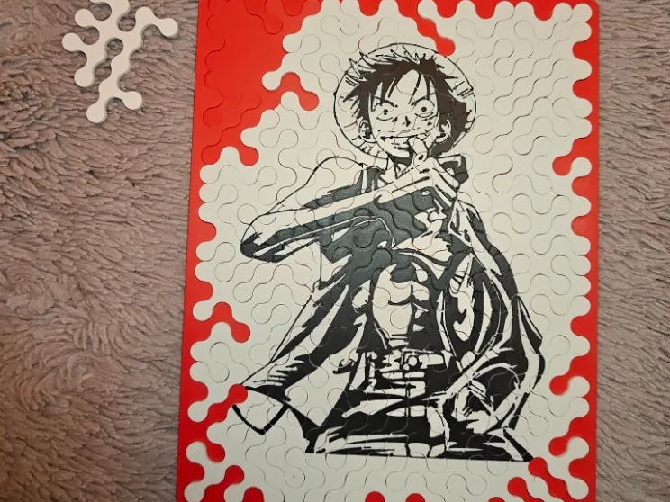 Fractal Puzzle - Monkey D. Luffy - One piece