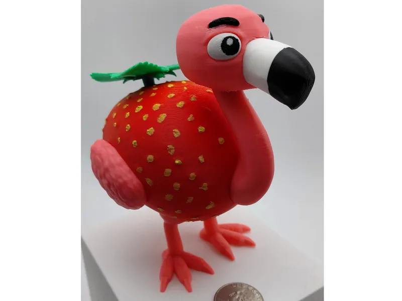 Strawberrelli Flamingelli mostly non AMS