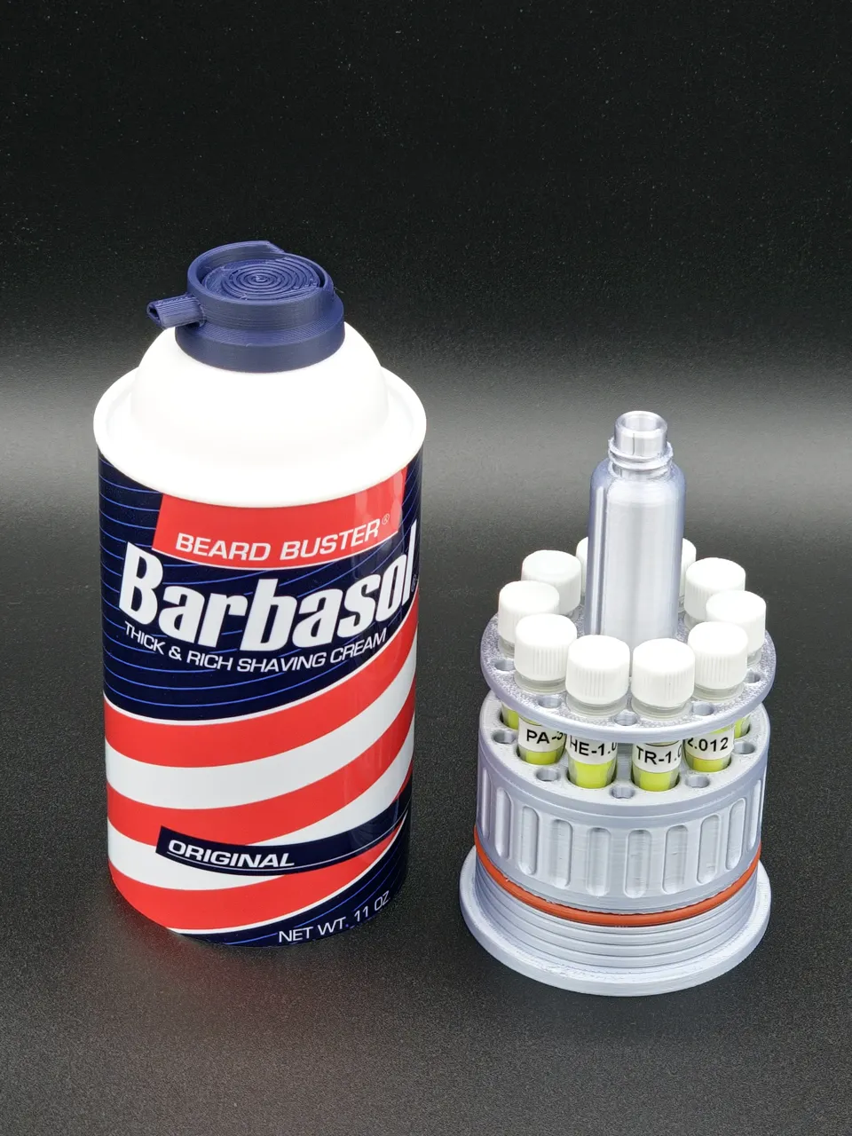 Jurassic Park Barbasol Cryo Can view 3