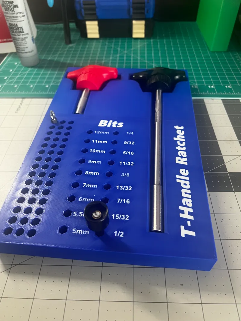 Ratchet T-handle Tray