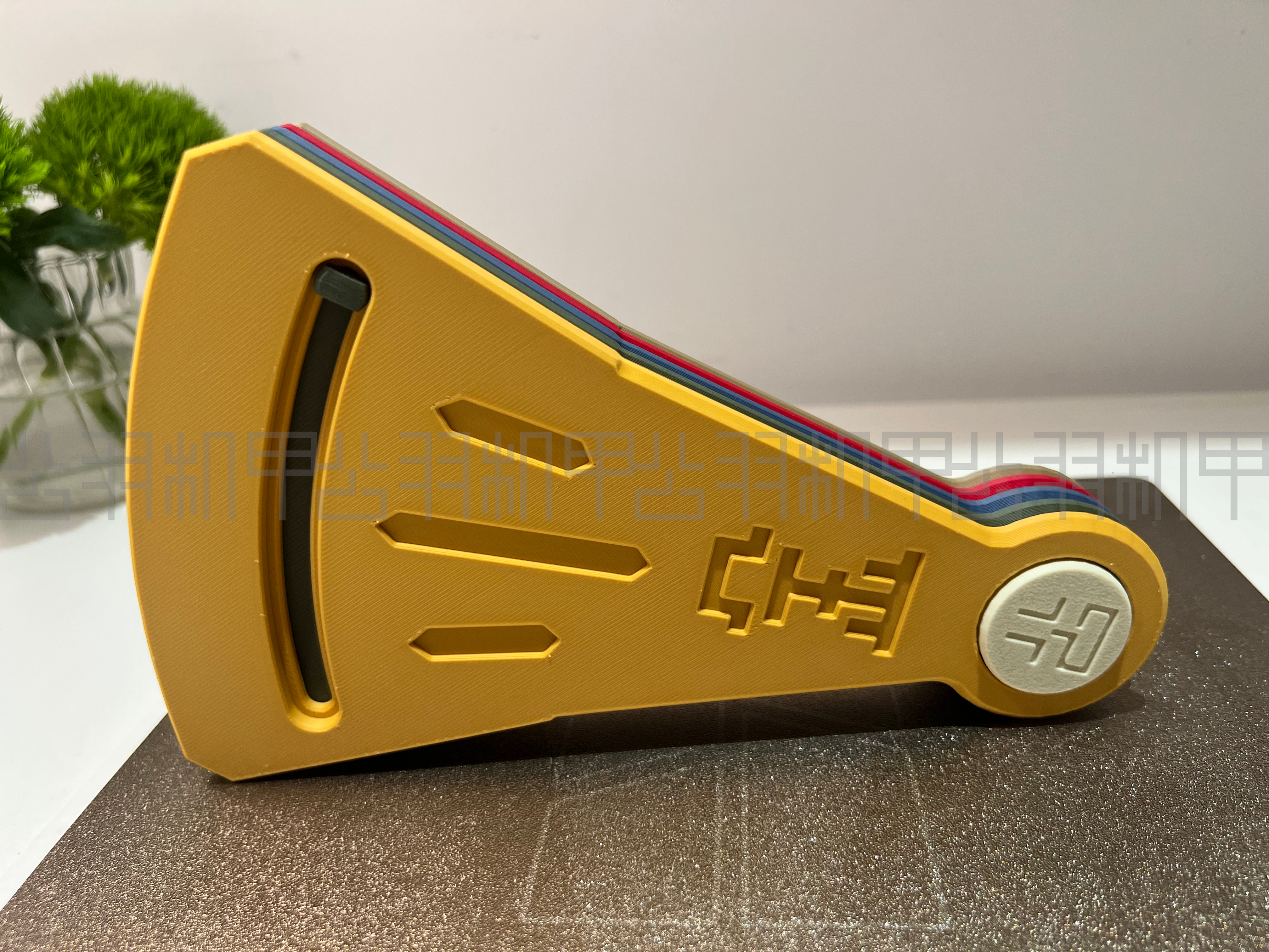 Miniatura 4 do modelo 3D 诸葛孔明五行令牌千机扇
