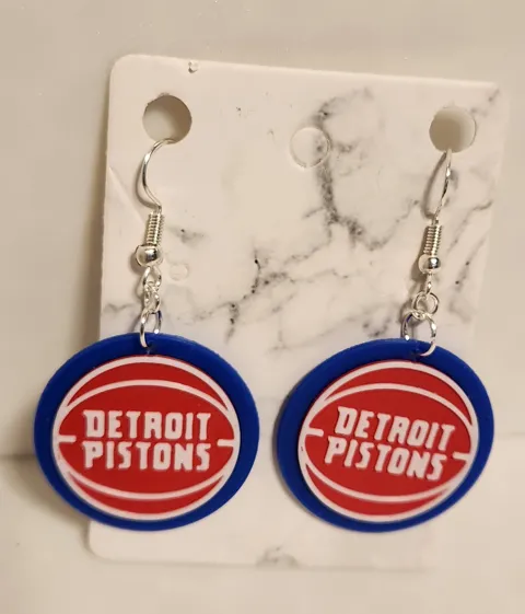 Detroit Pistons Earrings