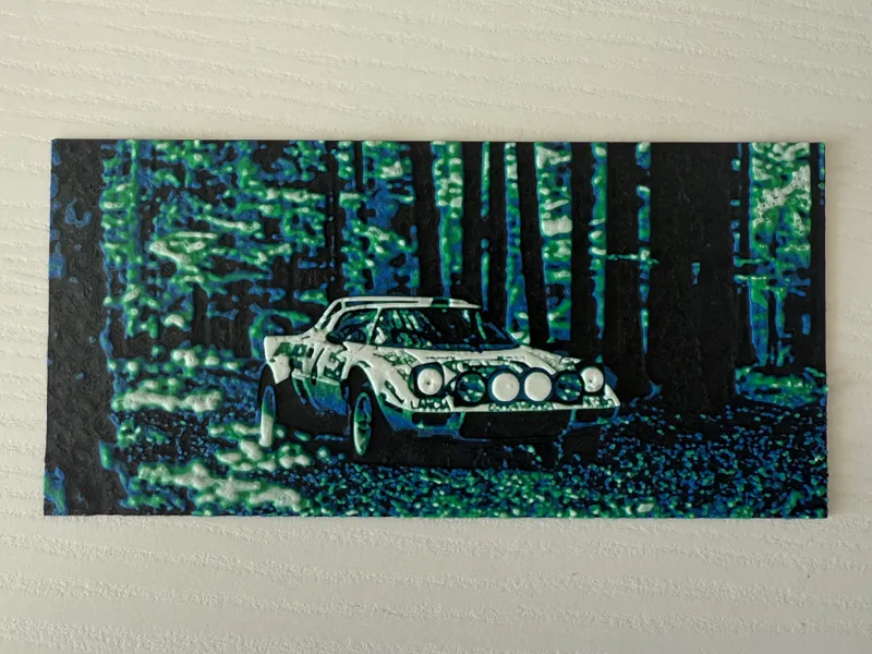 Lancia Stratos HueForge