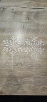 Piques déco flocons de neige pour l'hiver — photo 3