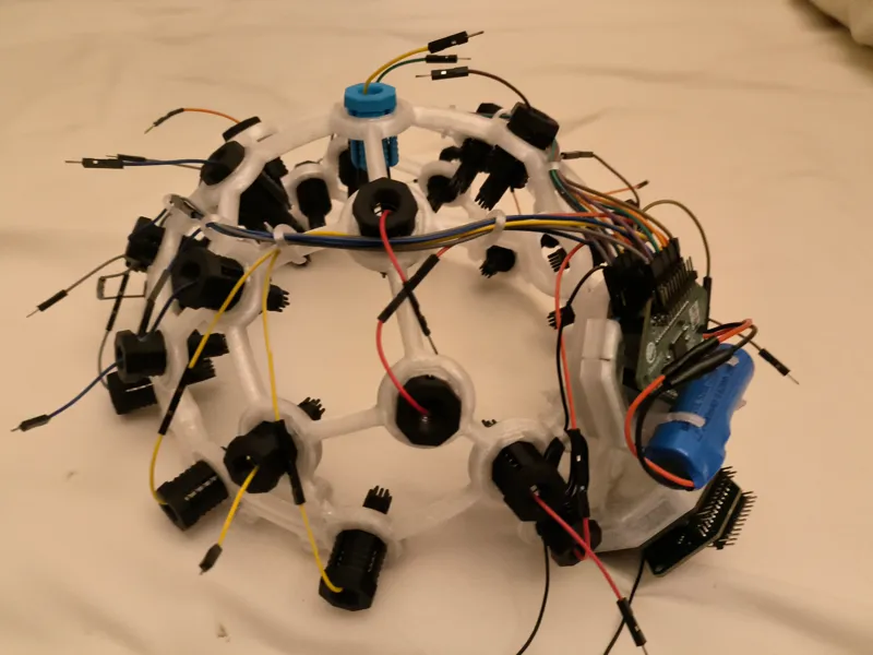 OpenBCI Ultracortex Mark4 Large Helmet