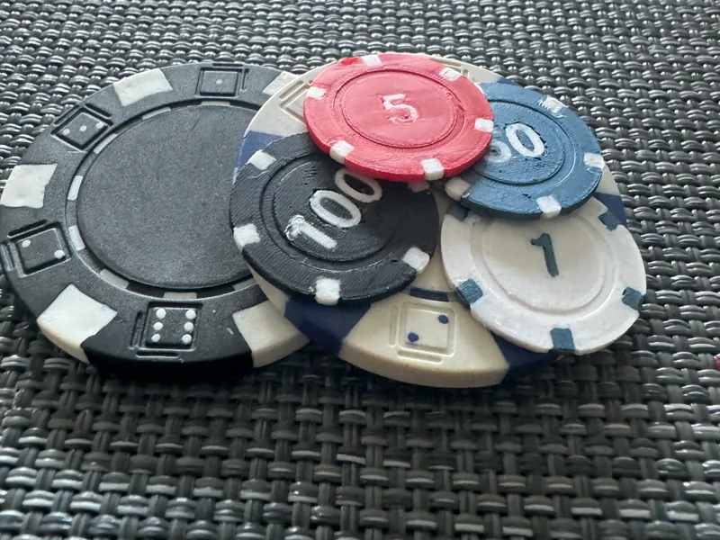 Dual Sided Poker Chips