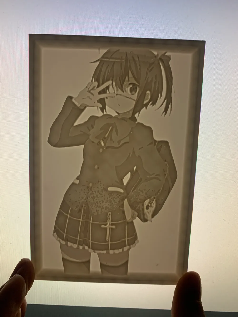 anime Rikka 2D image by the blood hacker - MakerWorld