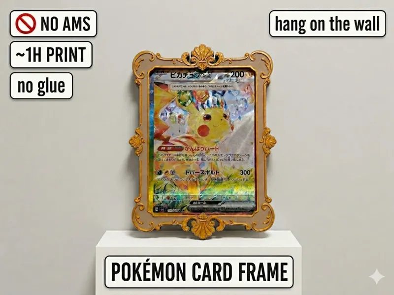 Gallery Style TCG Card Frame