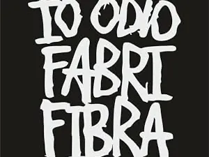 I hate Fabri Fibra keychain