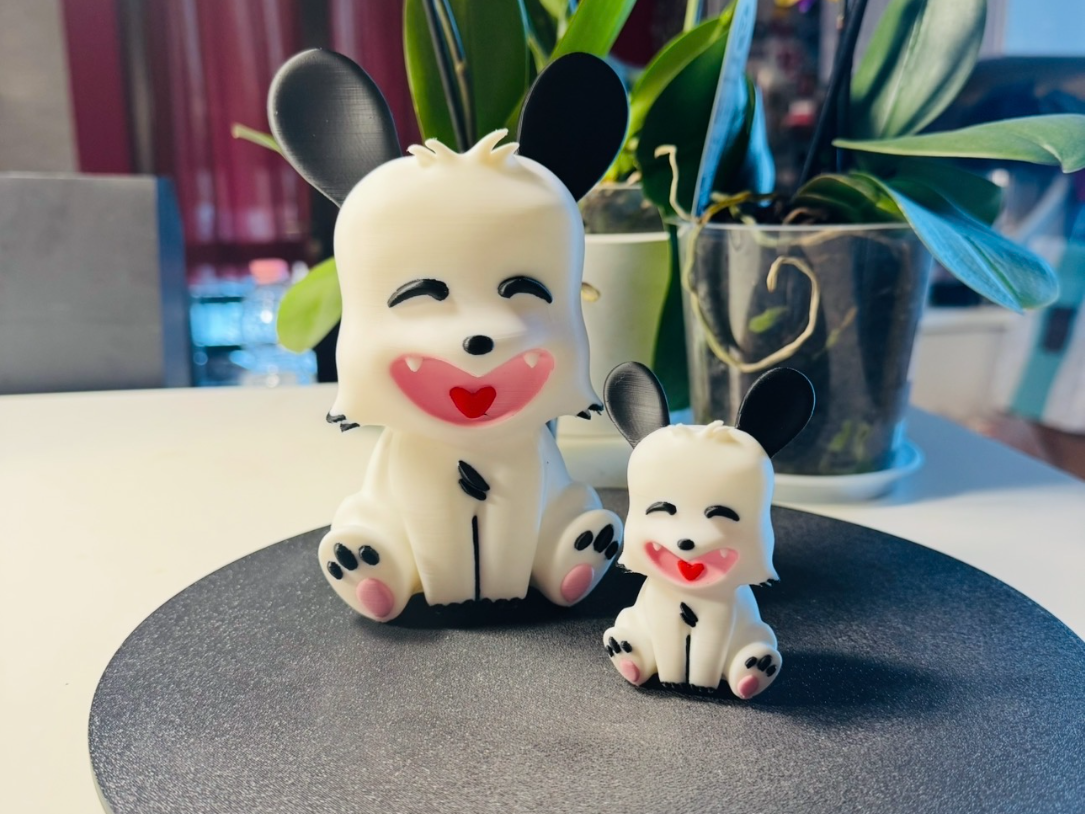 HELLO SPANK MULTICOLOR AMS FRIENDLY CUTE CHIBI DOG