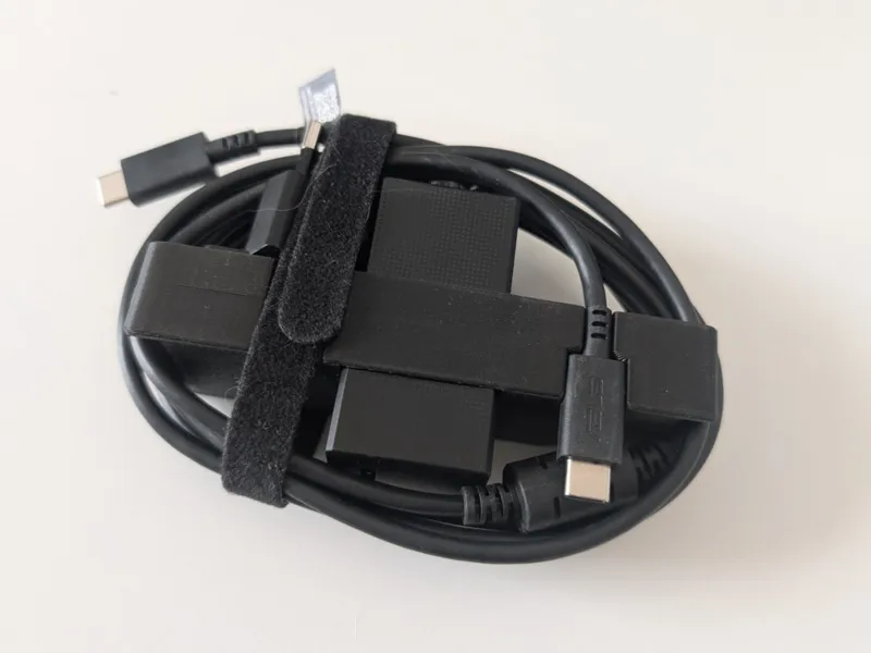 Asus Zenbook USB C Power Supply & Cable Organizer