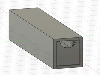 Pen tray for 1 pencil/pen