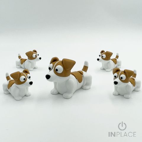 Cute Jack Russell Articulated