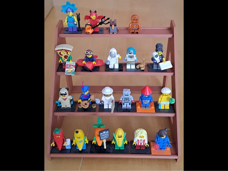 Präsentationsstand oder Tribüne für Minifiguren