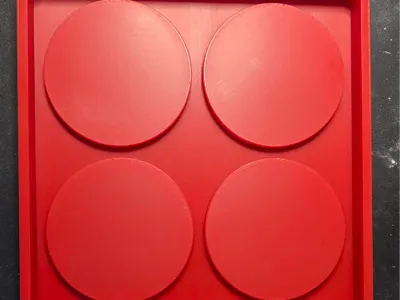 Negative for Silicone Mold Round