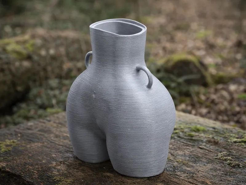 Woman vase