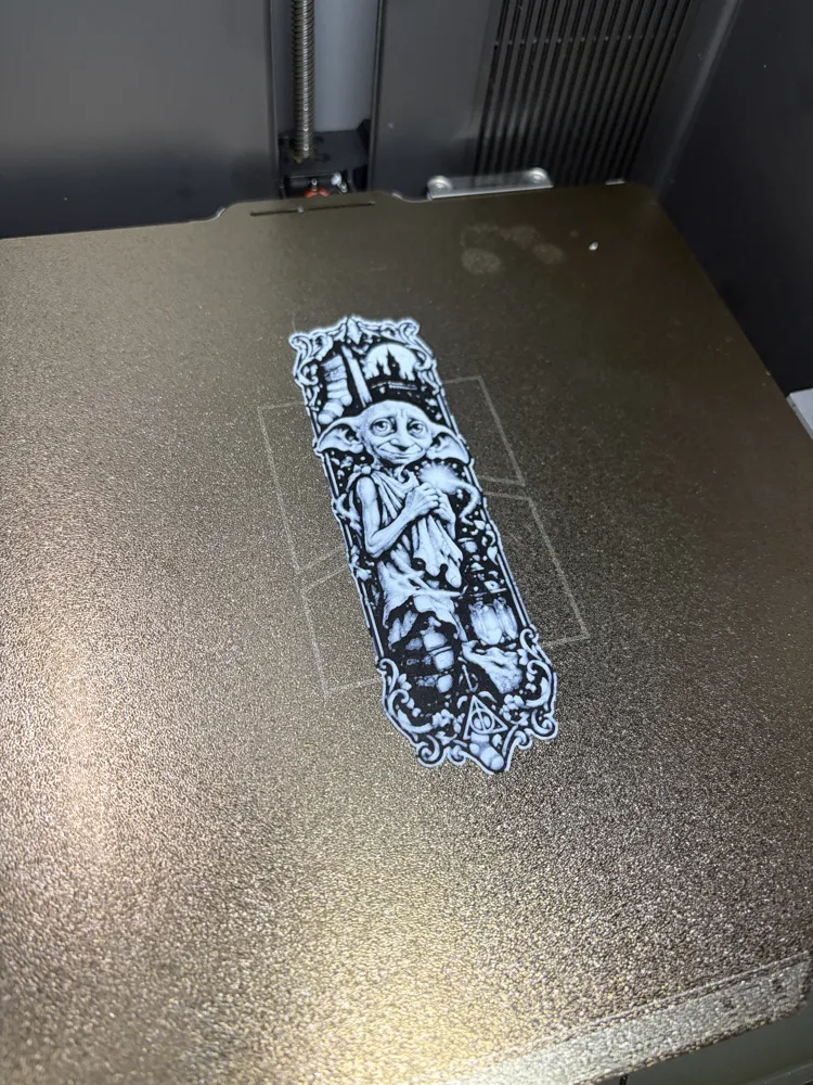 Dobby Colouring In bookmark HP Dobby the House-Elf - Free 3D Print Model - MakerWorld