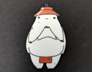 Radish Spirit Keychain Spirited Away