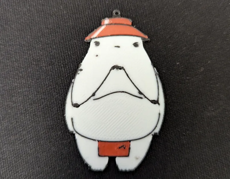 Radish Spirit Keychain Spirited Away