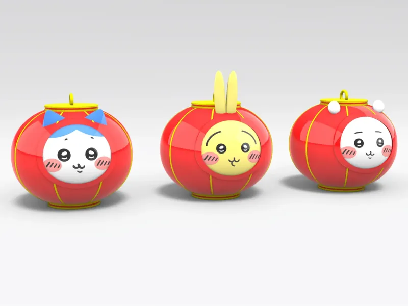 CHIIKAWA乌萨奇，小八，吉伊灯笼