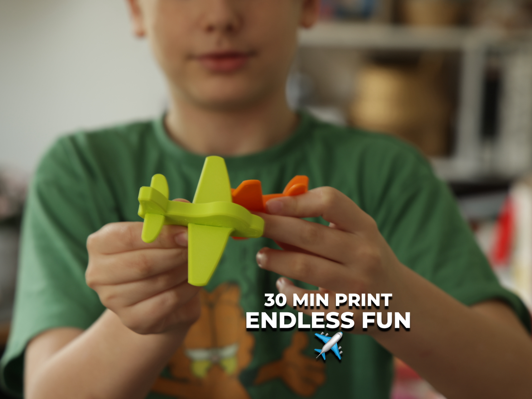 Simple Airplane  30 Min Print | 11g PLA | No Glue
