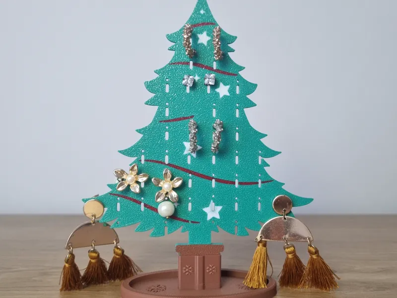 Christmas Tree Jewelry Display Stand