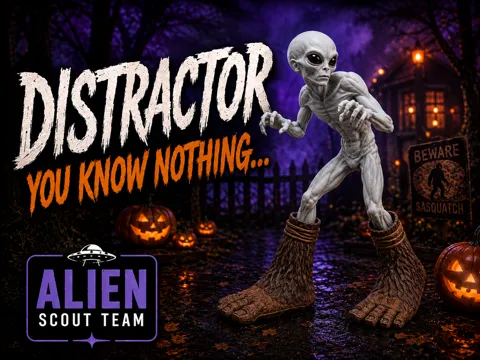 Modelo para impresión 3D: Distractor - Alien Scout Team — referencia de MakerWorld