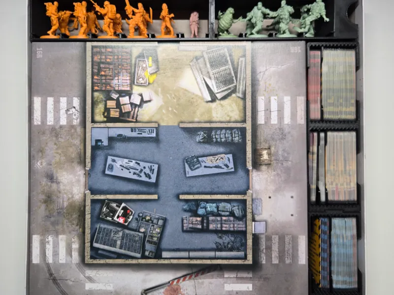 Zombicide Fort Hendrix + Extras - Box Inserts