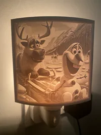 Veilleuse Olaf et Sven — La Reine des Neiges — photo 3