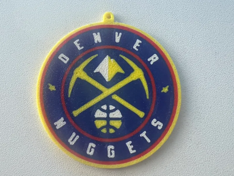 Denver Nuggets keychain