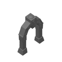 Portail antique pour jeu de plateau — photo 3