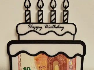 Geburtstagskarte Torte