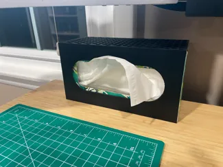Desk Tissue Box Holder