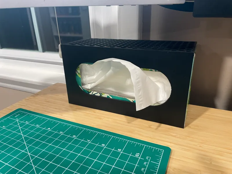 Desk Tissue Box Holder