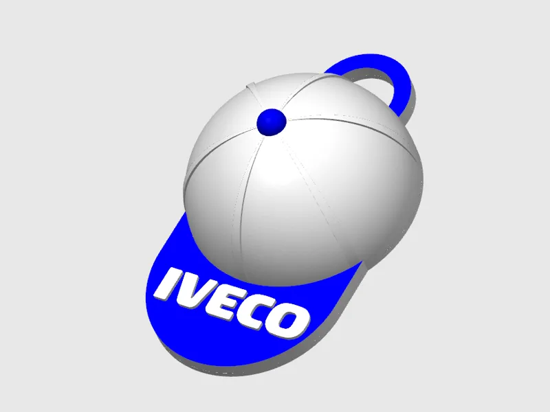 IVECO Cap Keychain