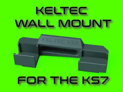 Keltec KS7 Wall Mount with hidden hardware