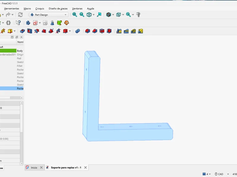 Soporte para repisa v1