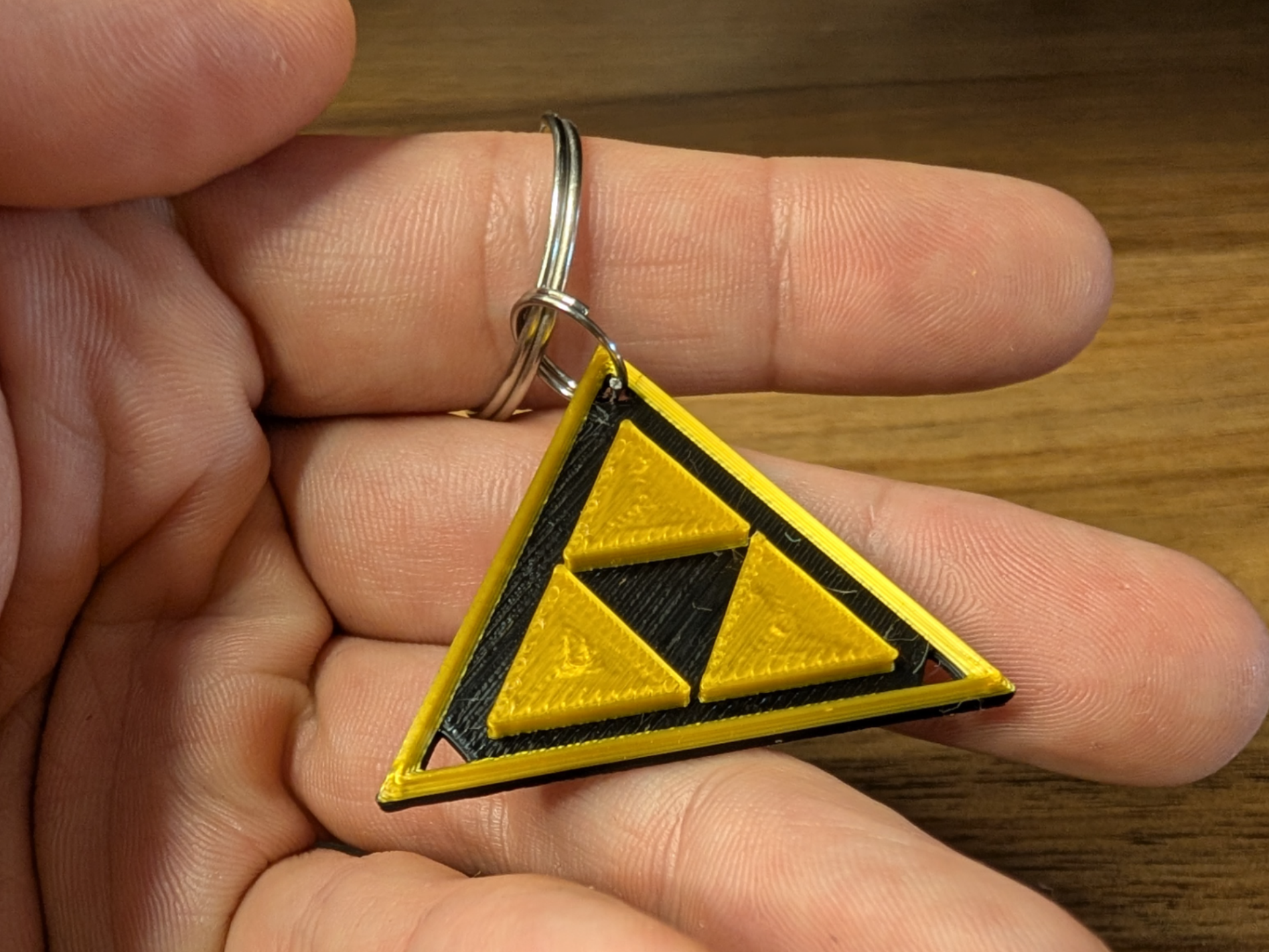 Triforce Keychain - The Legend of Zelda